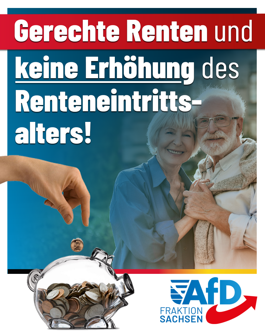 Jörg Urban: Gerechte Renten und keine Erhöhung des ...